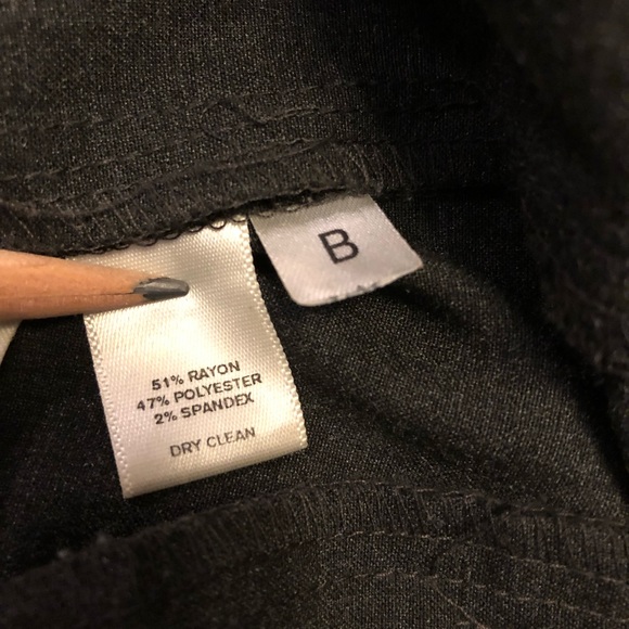 LOFT charcoal pants - Picture 8 of 8